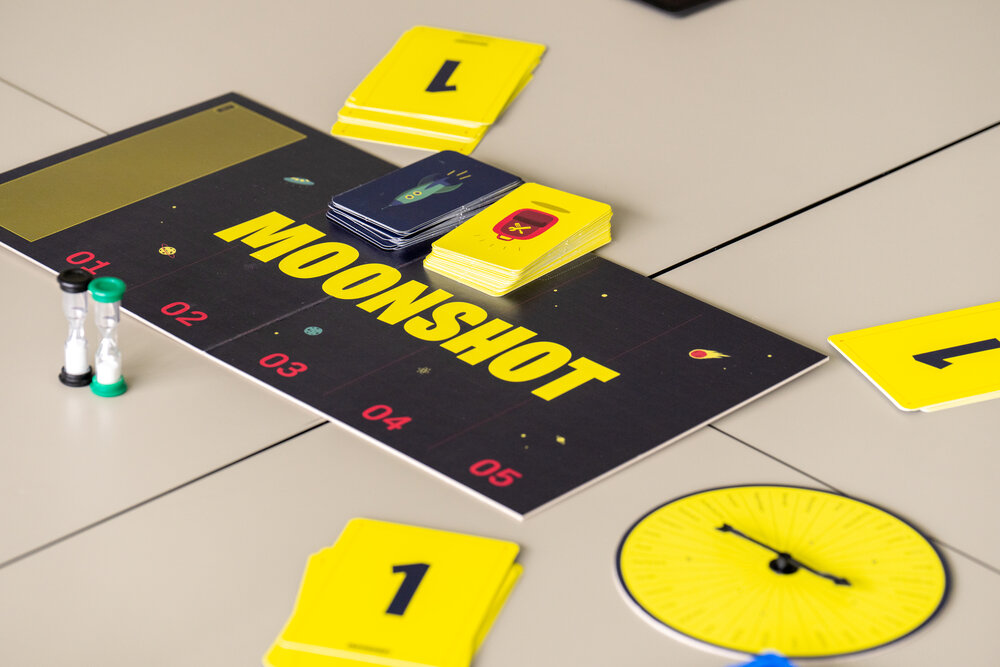 Zu sehen sind Teile des Spiels Moonshot EDU.