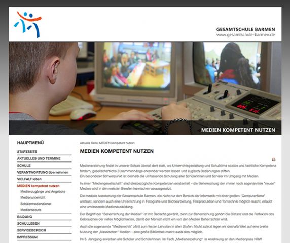 Medienkonzept der Gesamtschule Barmen Medienkonzept der Gesamtschule Barmen