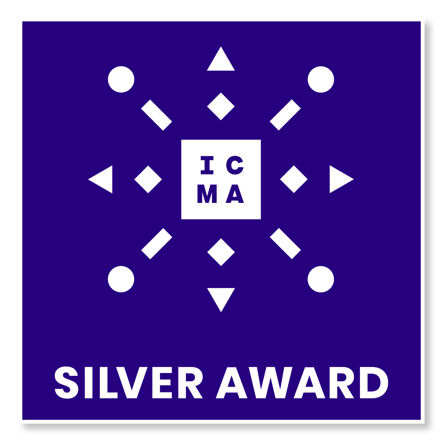 Logo ICMA Award Silber