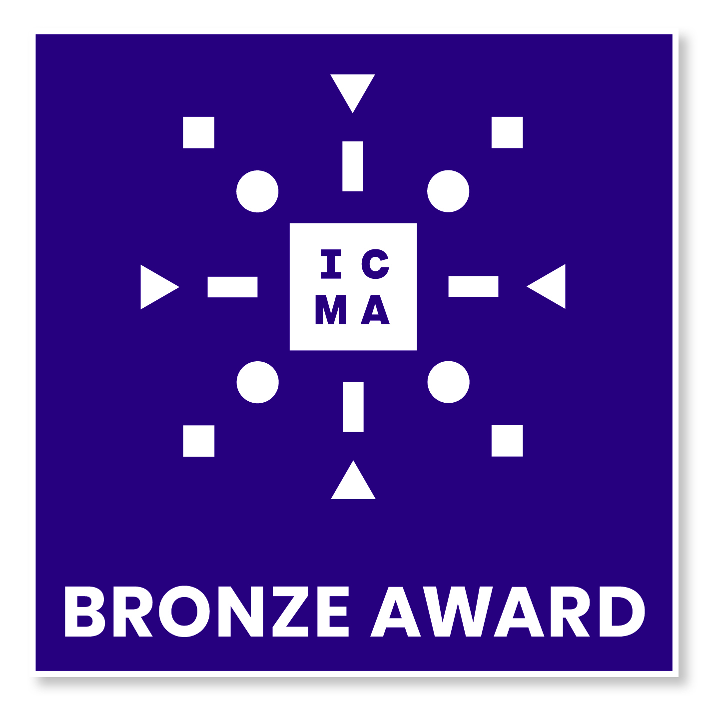 Logo ICMA Award Bronze