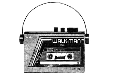 Illustration Walkman