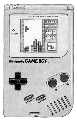 Illstration Game Boy