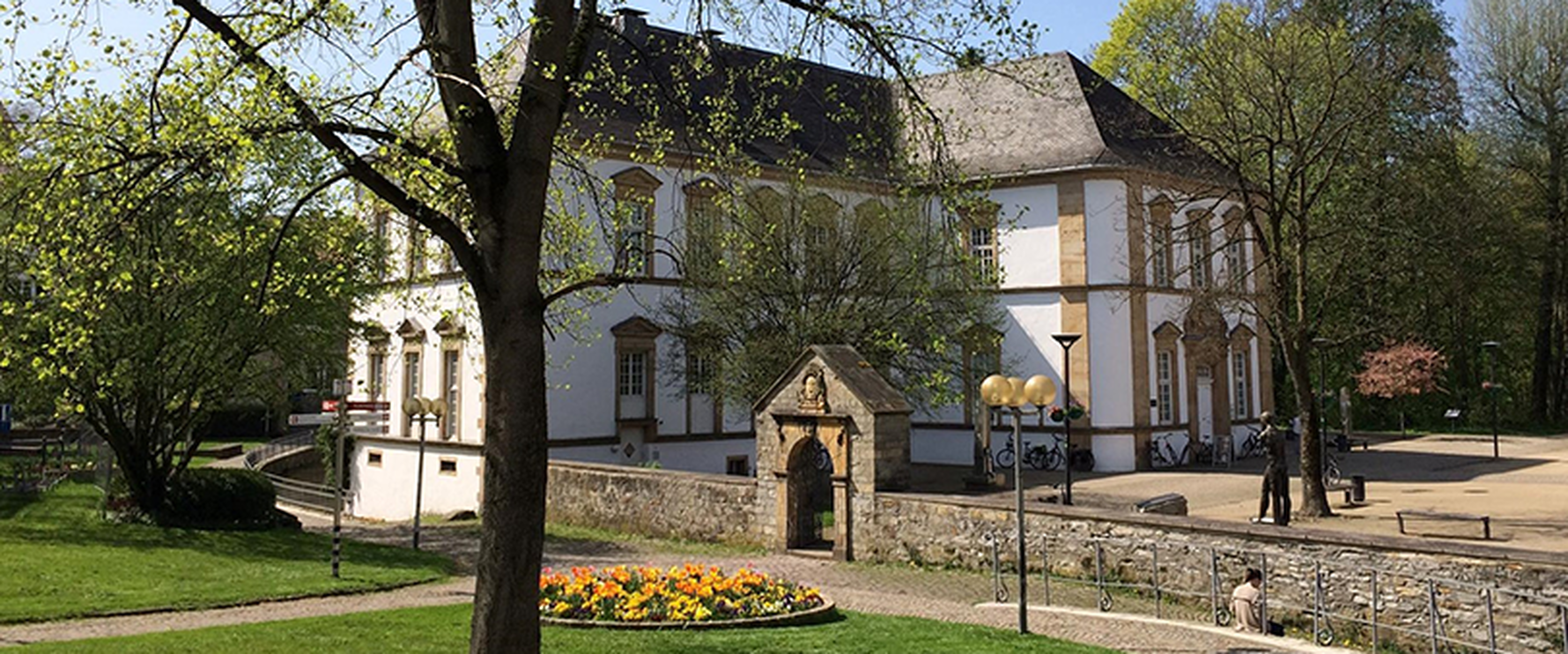 Außenansicht der Stadtbibliothek Paderborn