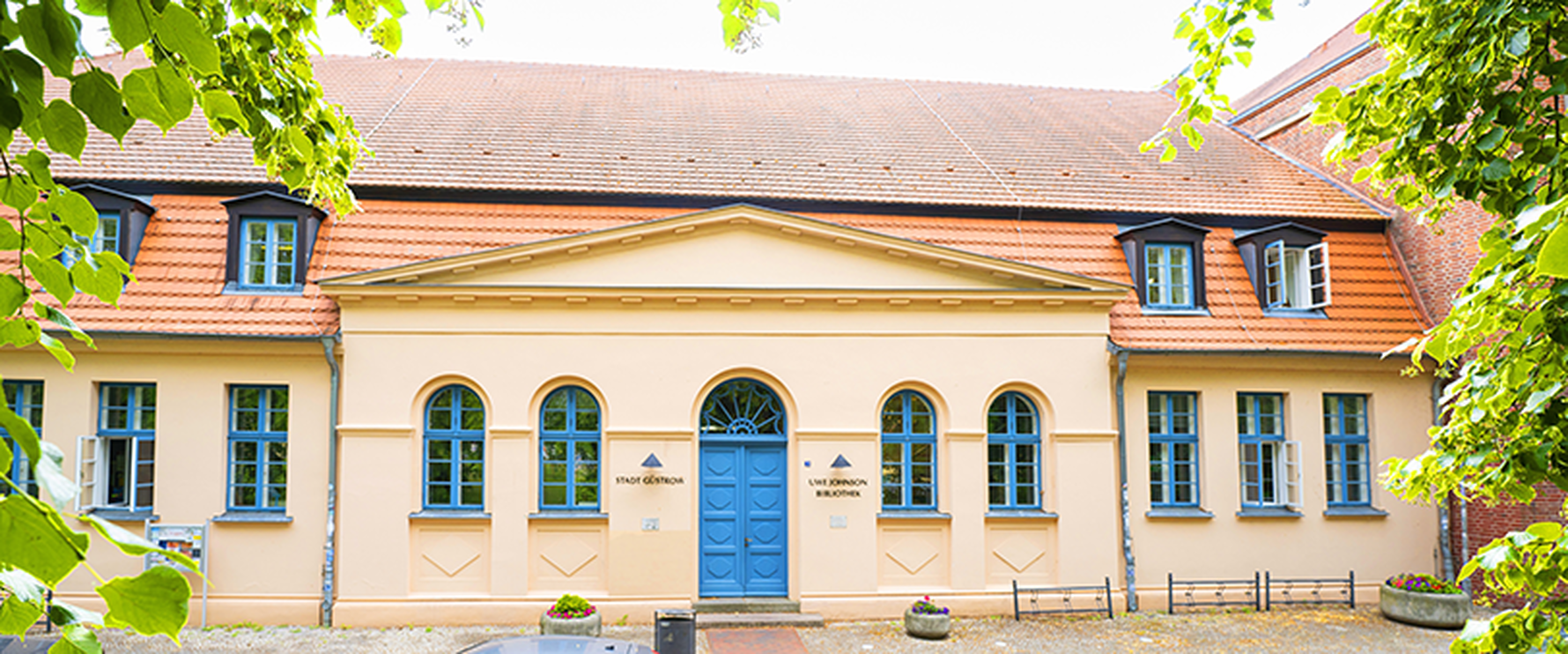 Ansicht Uwe Hohnsin-Bibliothek Güstrow
