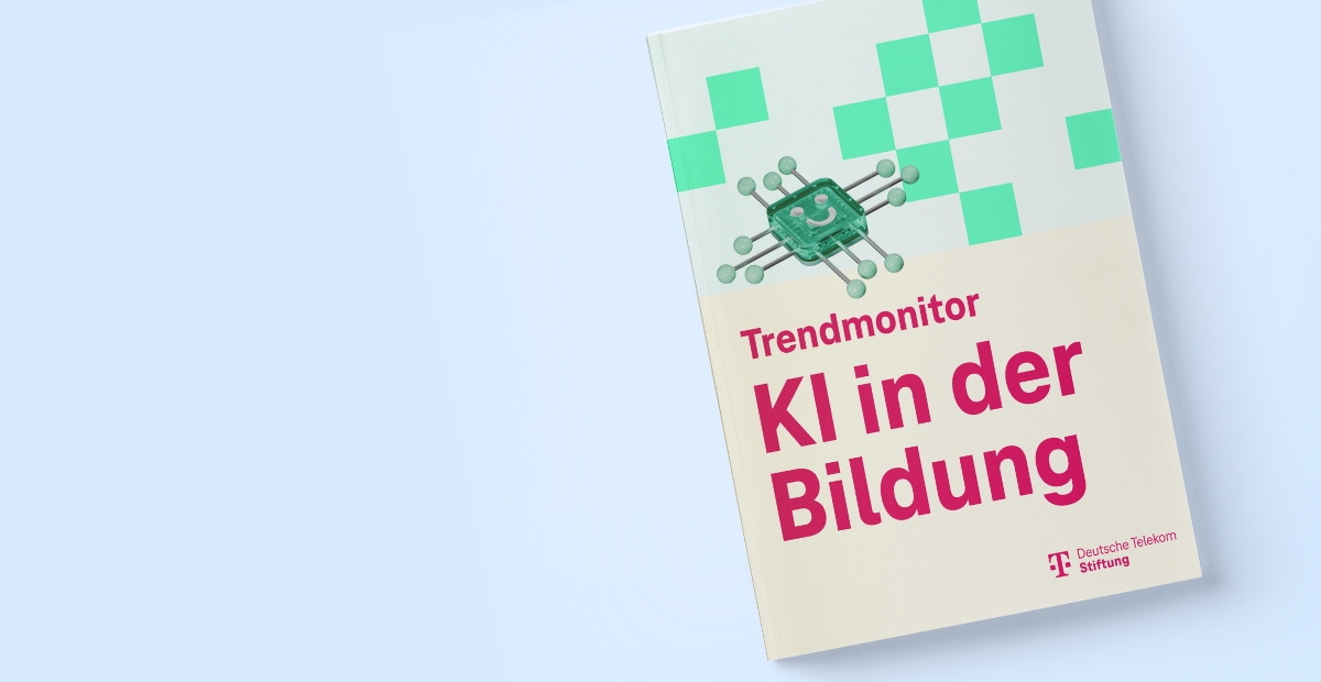 Coverbild des Trendmonitors KI in der Bildung 2025