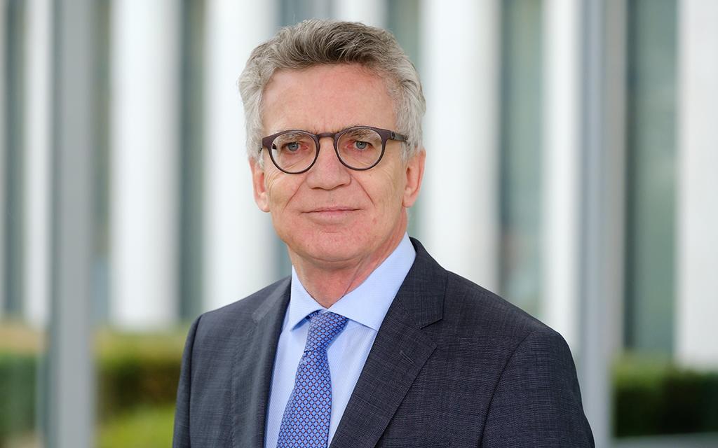 Das Bild zeigt Thomas de Maizière.