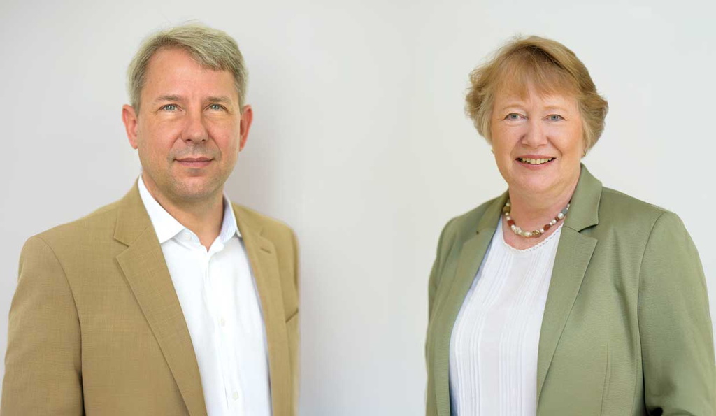 Niels Pinkwart und Doris Weßels