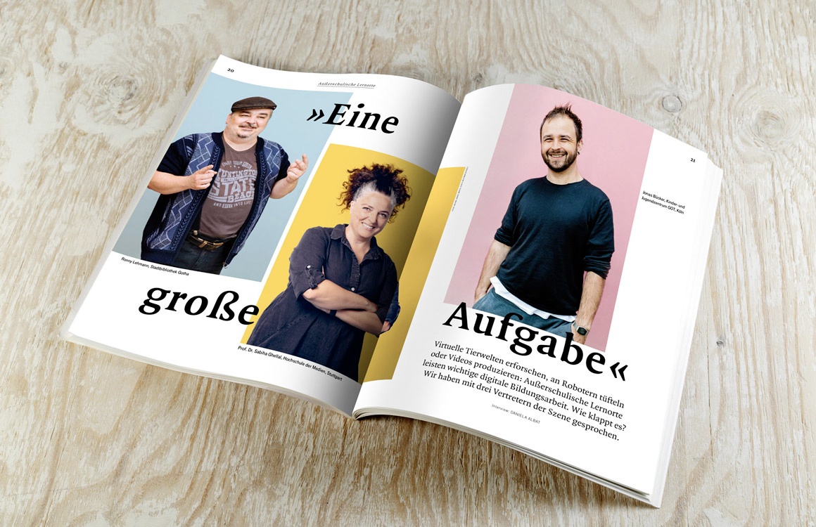 Das Bild zeigt eine Innenseite der Ausgabe Nr. 10 von sonar.