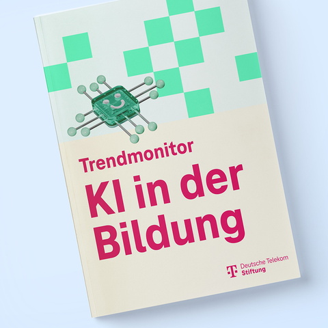 Cover des Trendmonitors KI in der Bildung 2025