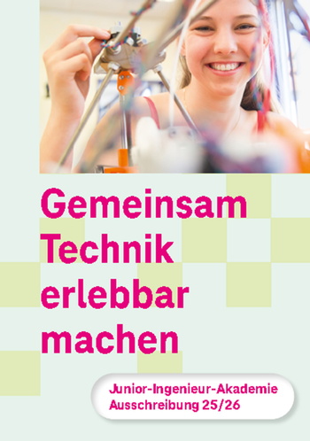 Coverbild Junior-Ingenieur-Akademie Informationen zur Ausschreibung