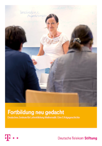 Cover der Publikation vom Projekt "Deutsches Zentrum für Lehrerbildung Mathematik"
