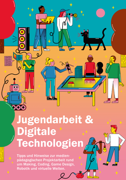 Cover der Publikation: Jugendarbeit & Digitale Technologien
