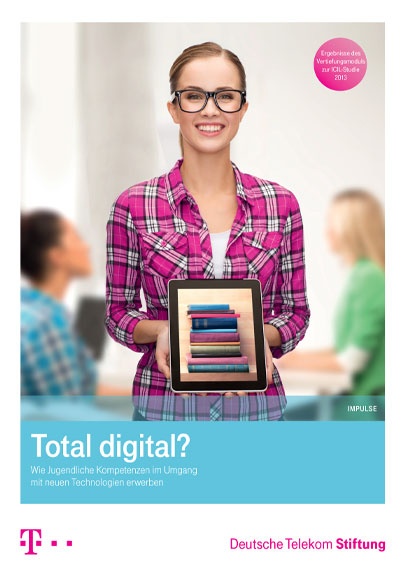 Cover der ICILS-Vertiefung Total digital?