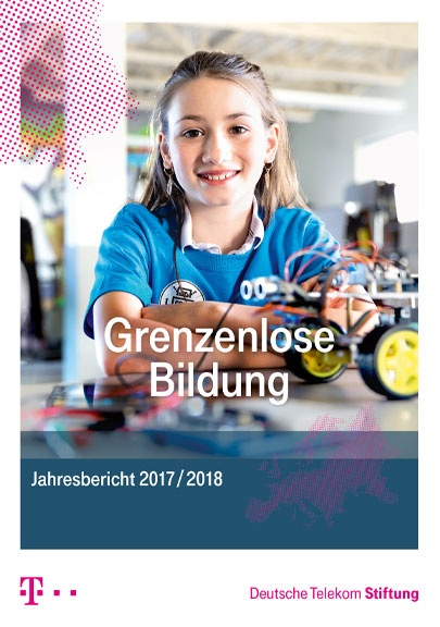 Cover des Jahresberichts 2017-2018