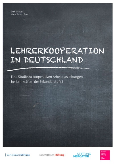 Cover der Broschüre Lehrerkooperation in Deutschland