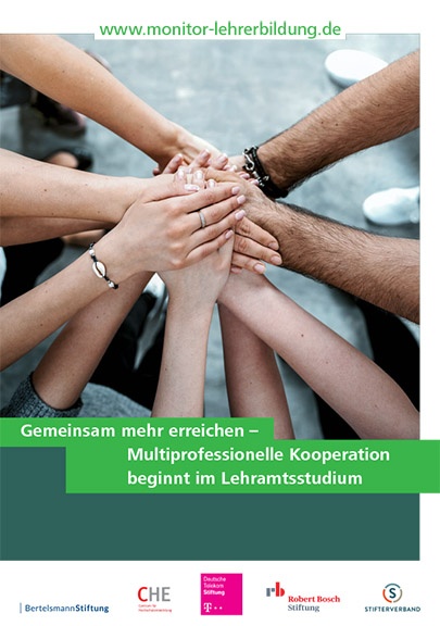 Cover der Broschüre Multiprofessionelle Kooperation im Lehramt