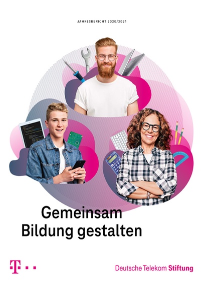 Cover des Jahresberichts 2020/2021