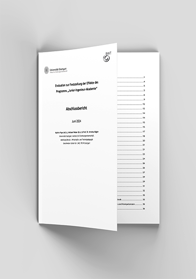 Cover des Gesamtberichtes der JIA-Evaluation.
