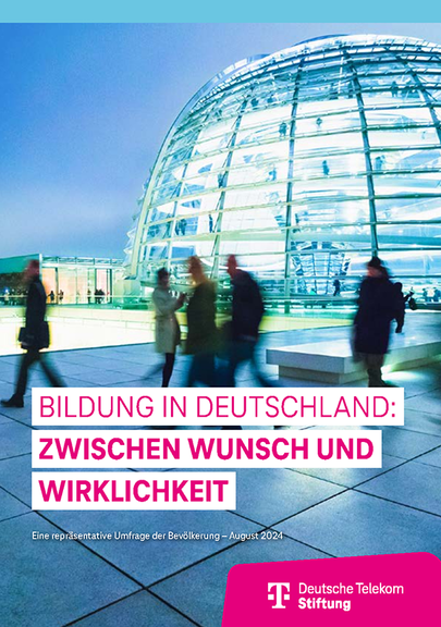 Cover der Zusammenfassung „Bildung: Zwischen Wunsch und Wirklichkeit“