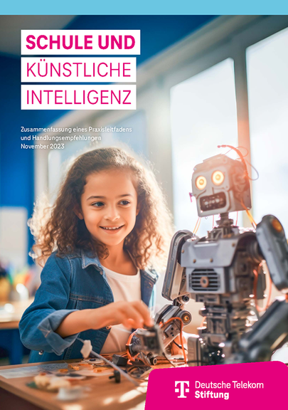 Cover der Zusammenfassung „Schule und KI“